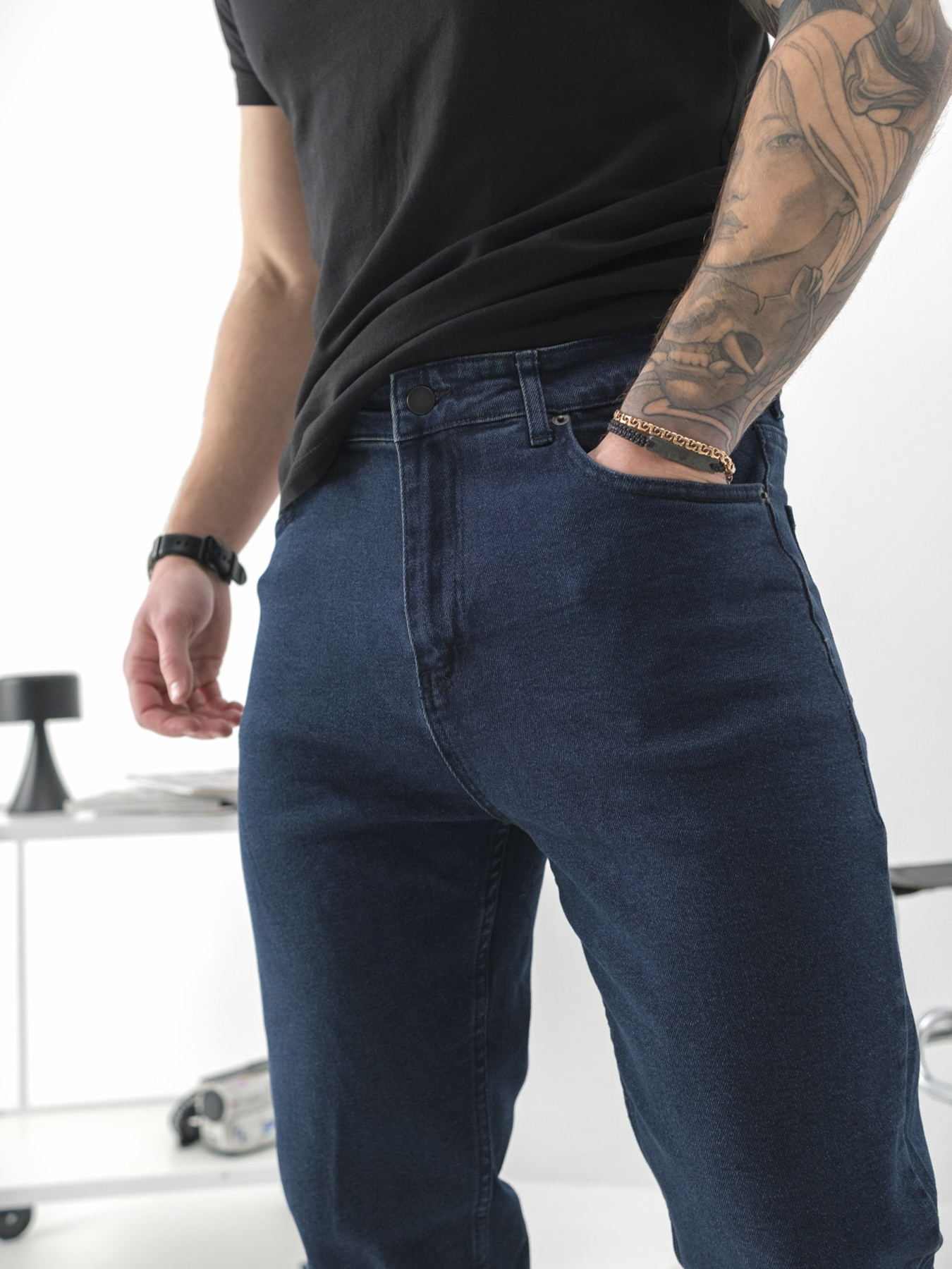 Прямі джинси Without модель 8049437 Фото