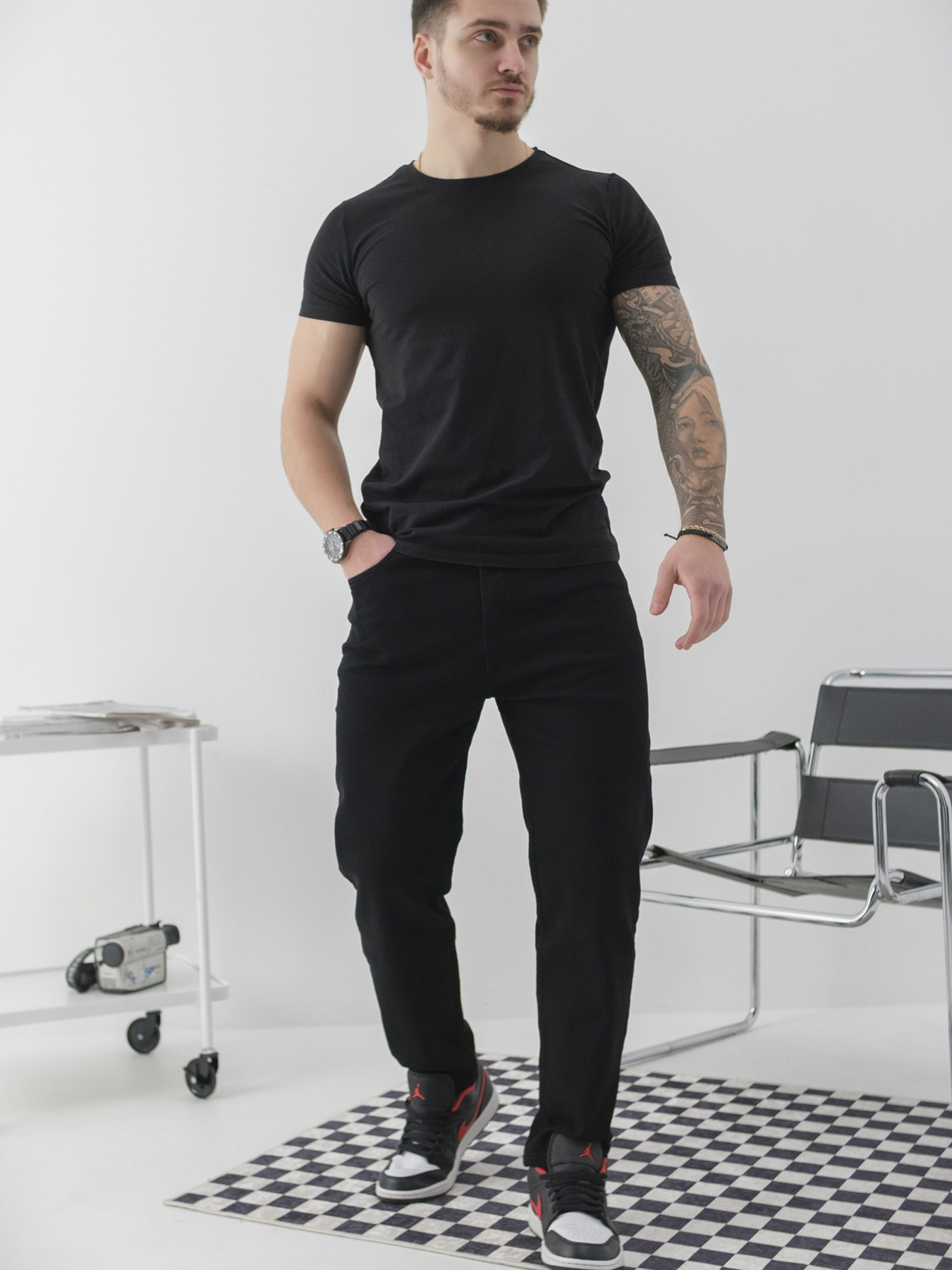 Прямі джинси Without модель 8049435 Фото