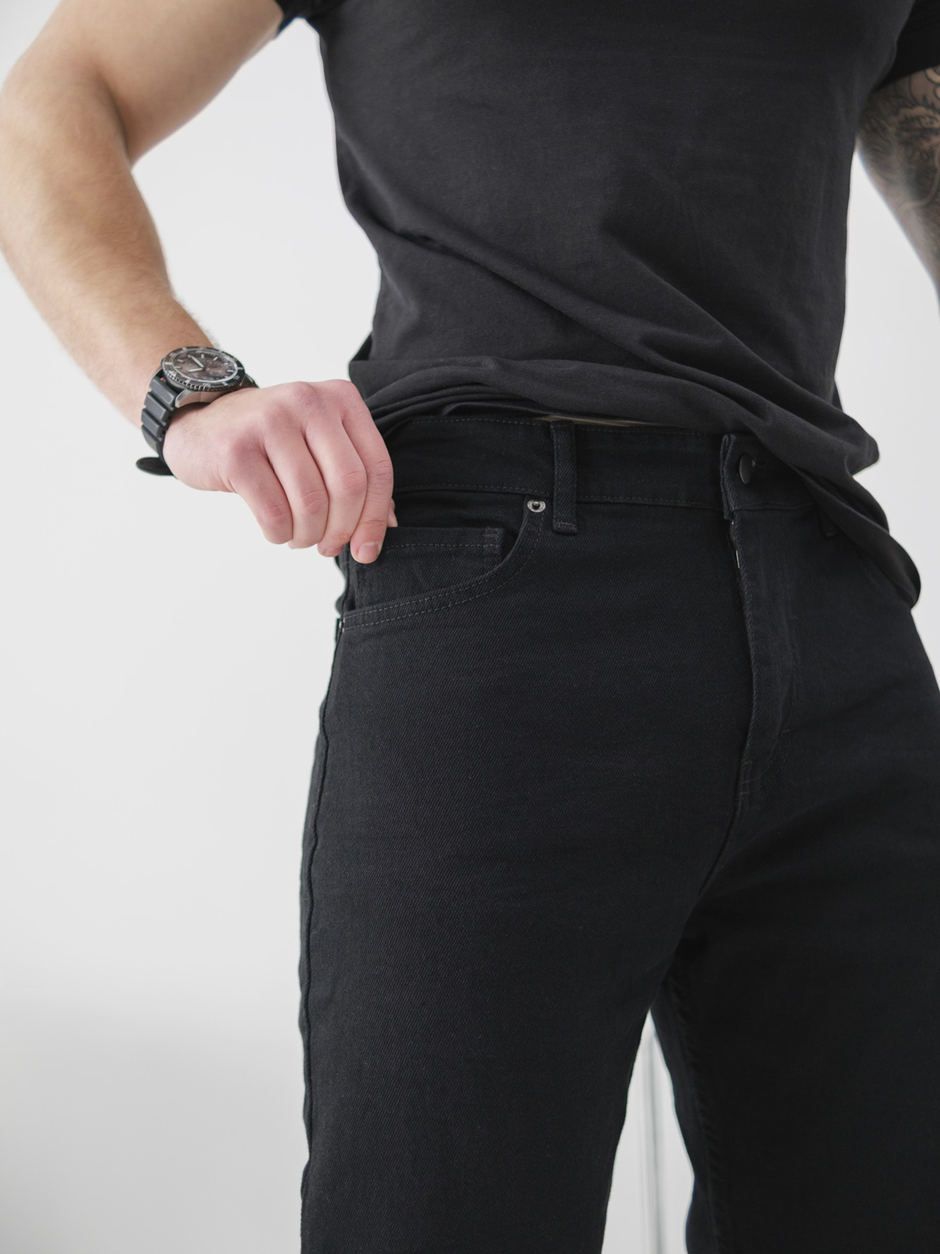 Прямі джинси Without модель 8049435 Фото