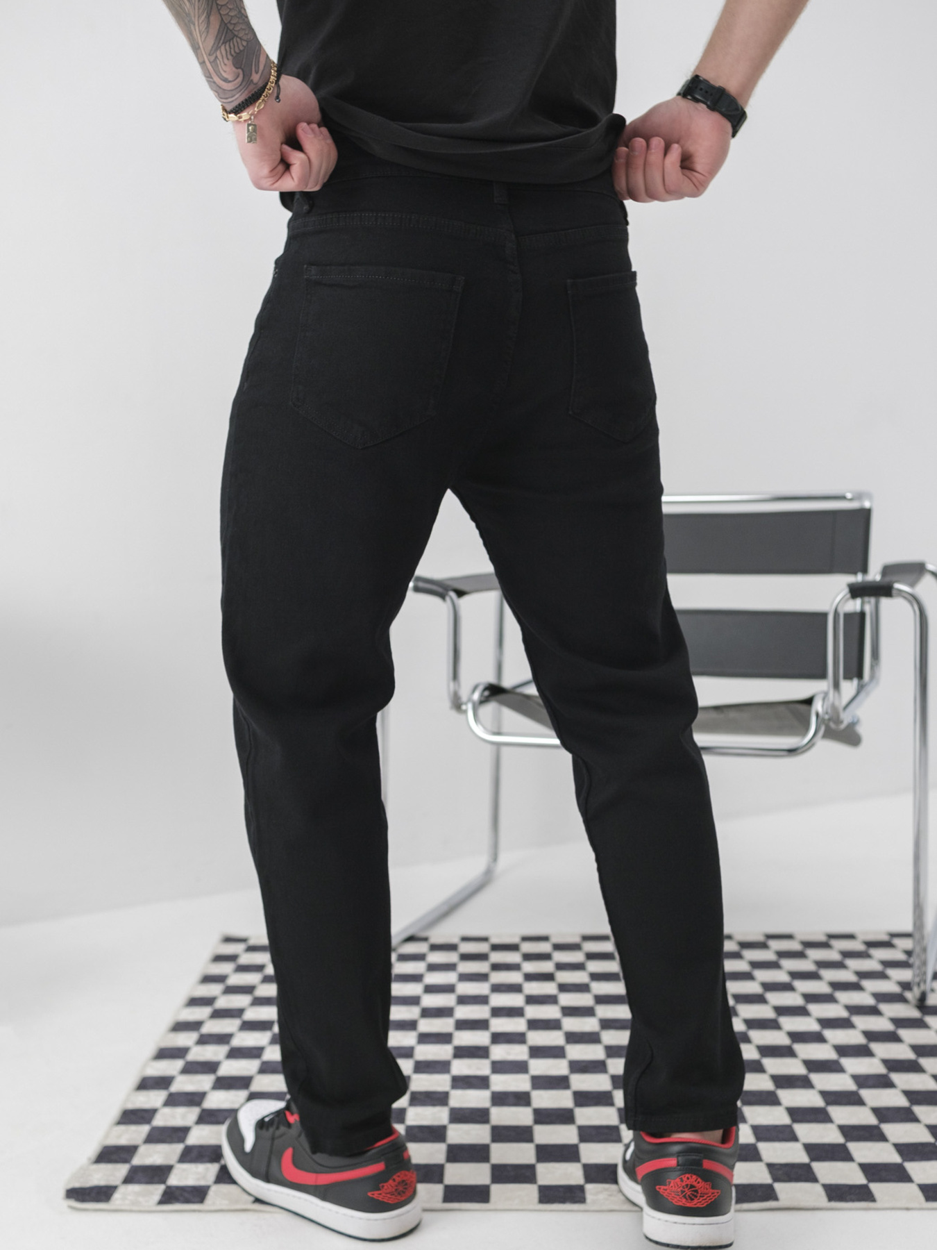 Прямі джинси Without модель 8049435 Фото