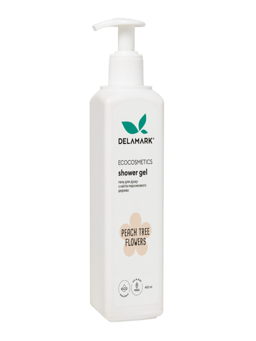 Гель для душу з ароматом квітів персикового дерева DeLaMark модель 4820152331472 Фото