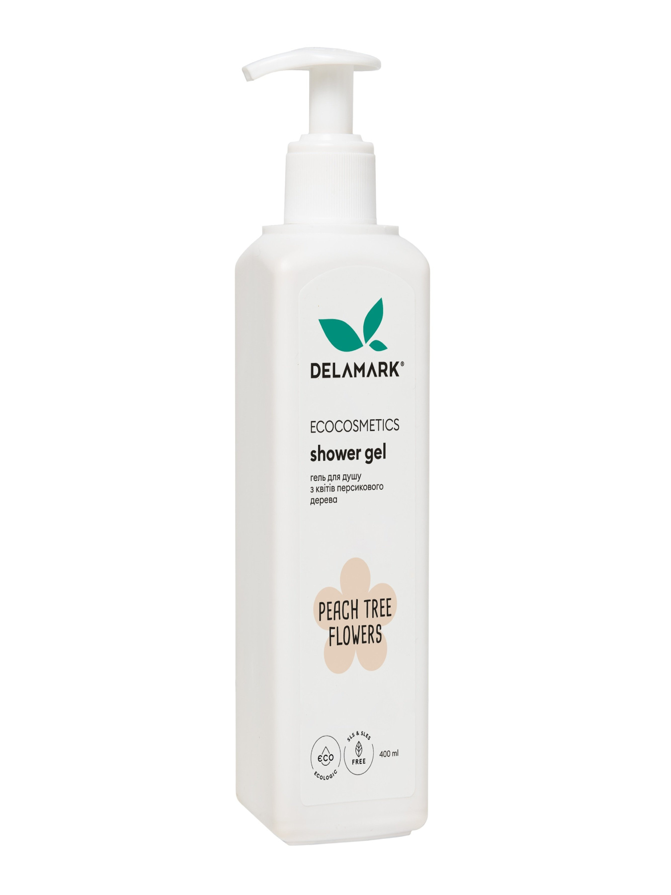 Гель для душу з ароматом квітів персикового дерева DeLaMark модель 4820152331472 Фото