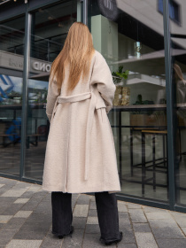 Пальто MilaNova модель Пальто ПВ-359 молоко Фото