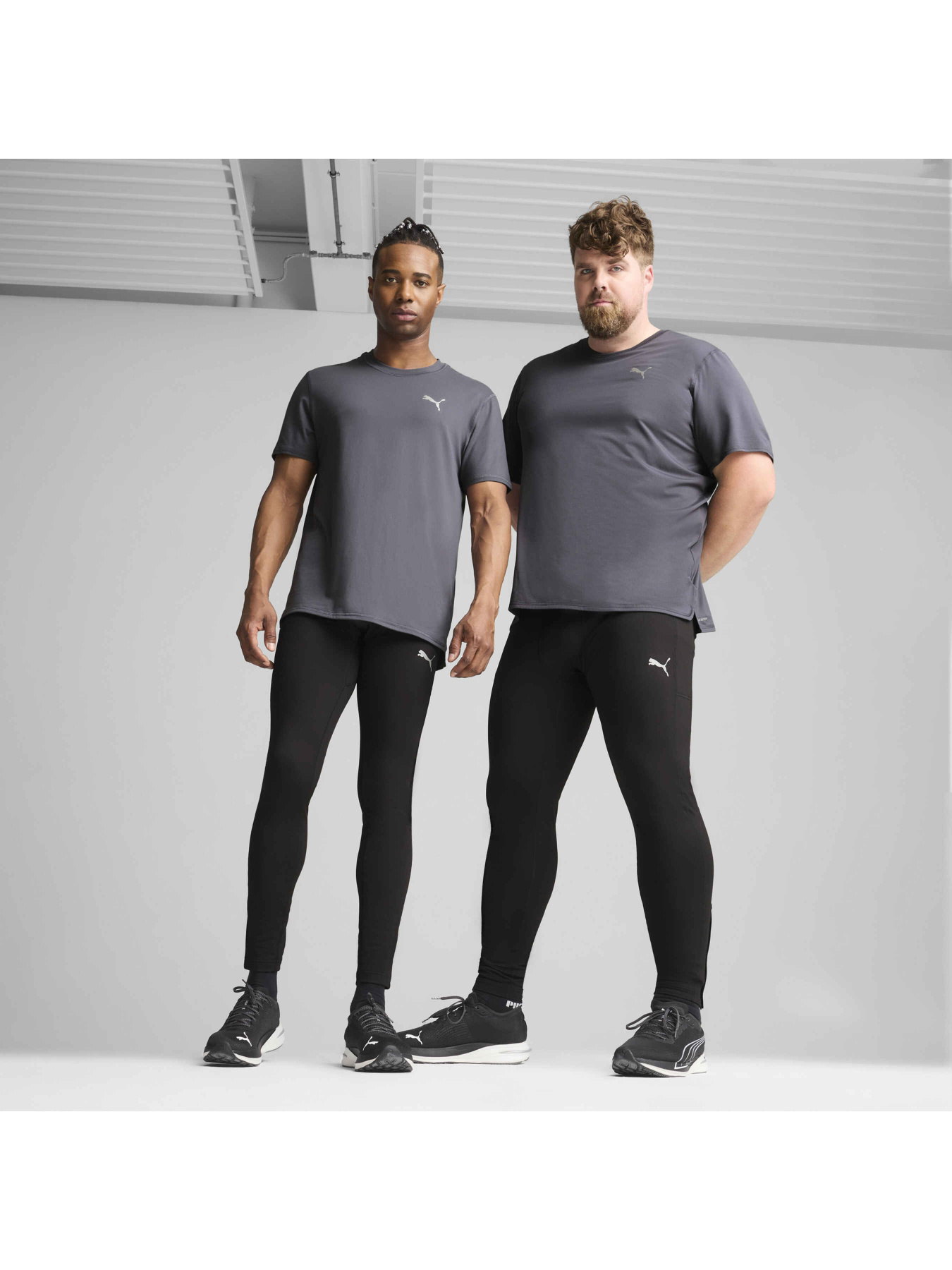 Леггинсы спортивные PUMA Run Brushed Tights модель 525790 Фото