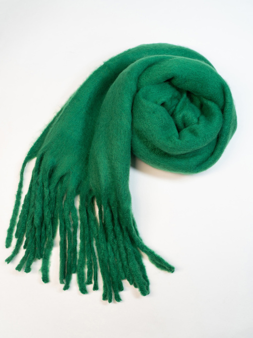 Шарф ISSA Plus Модель SH-47_зеленый Фото