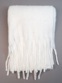 Шарф ISSA Plus модель SH-47_белый Фото