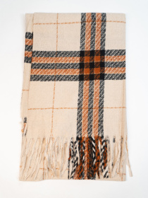 Шарф ISSA Plus модель SH-63_светло_бежевый Фото