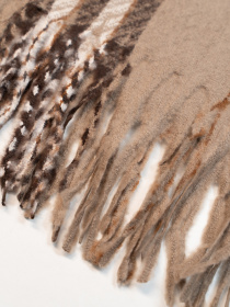 Шарф ISSA Plus модель SH-63_коричневый Фото