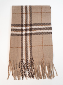 Шарф ISSA Plus модель SH-63_коричневый Фото