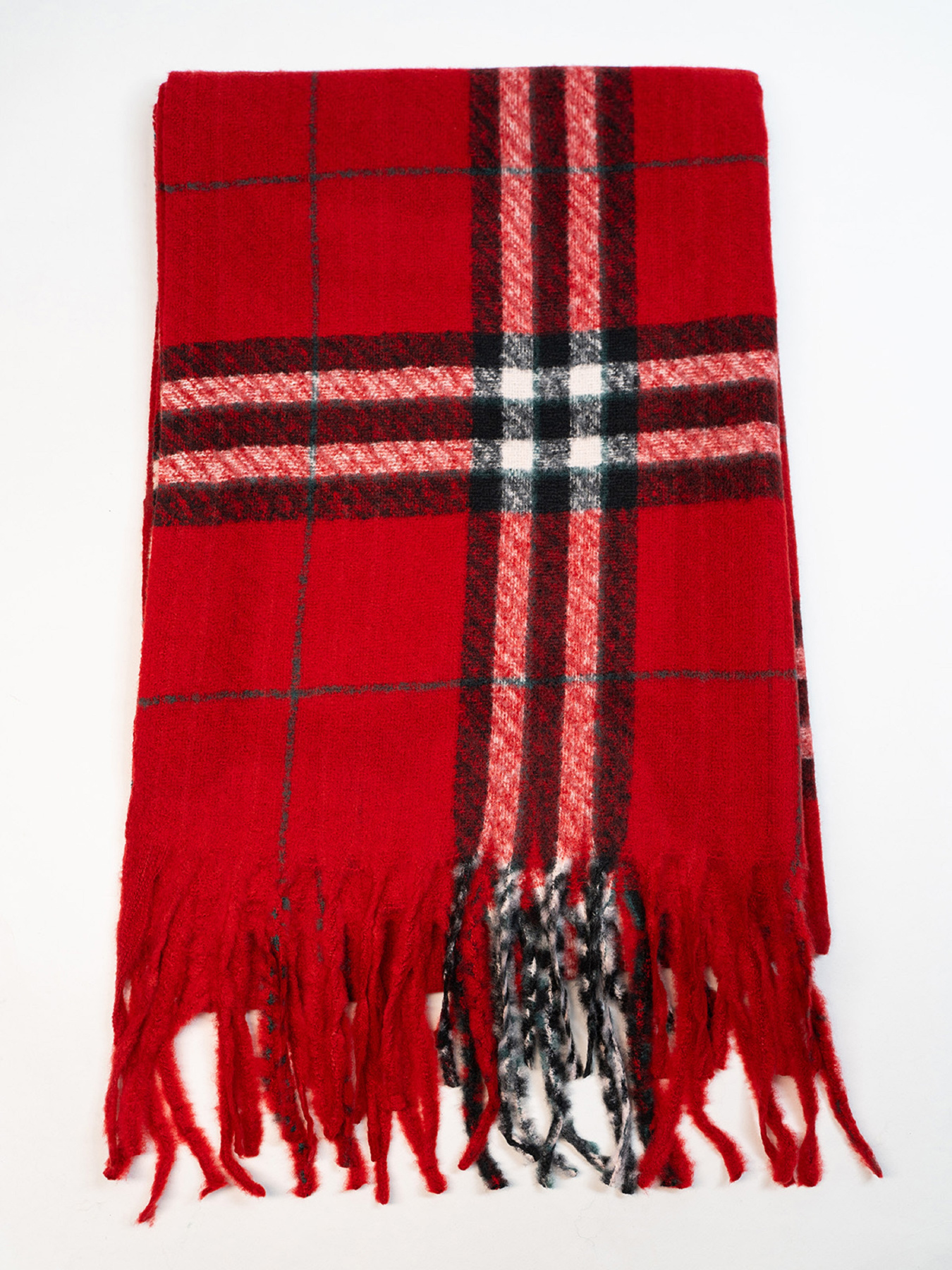 Шарф ISSA Plus модель SH-63_красный Фото