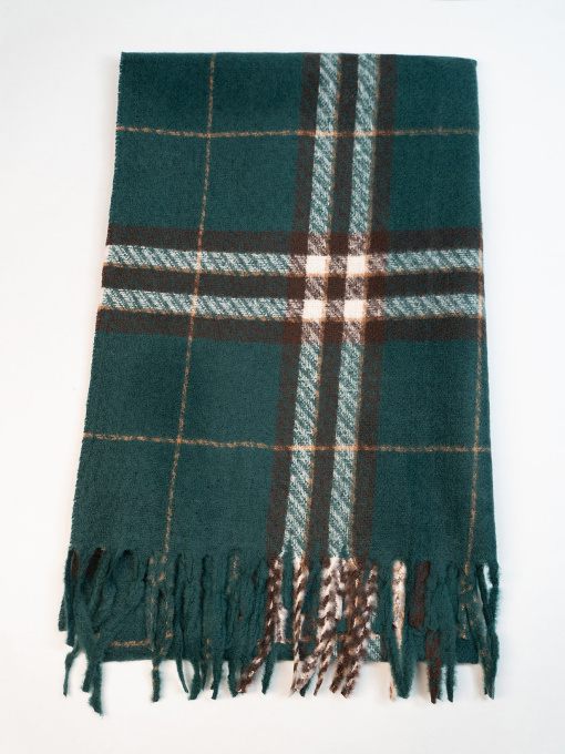 Шарф ISSA Plus Модель SH-63_зеленый Фото