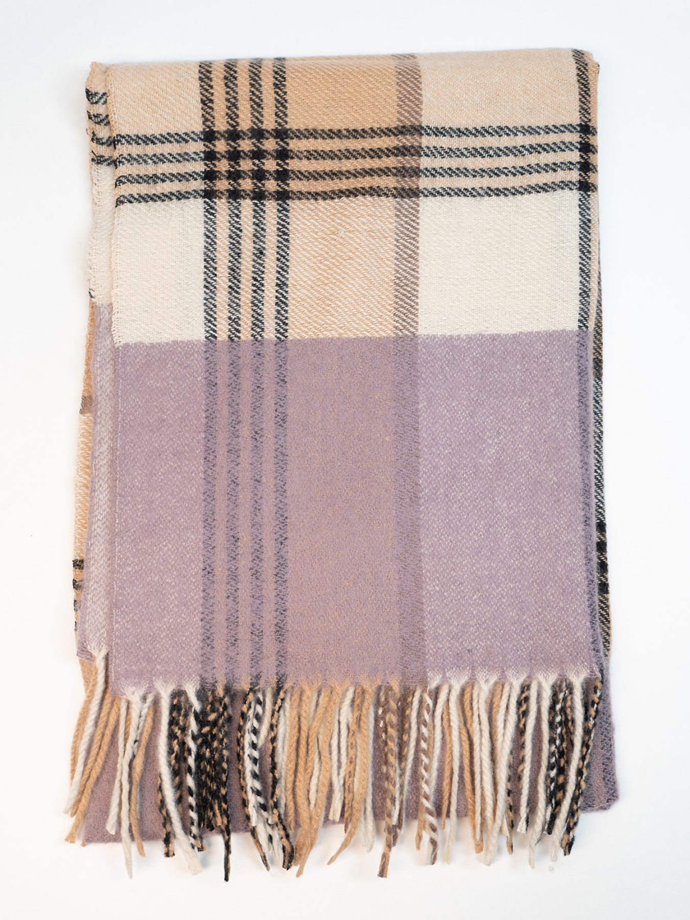 Шарф ISSA Plus модель SH-66_сиреневый Фото