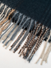 Шарф ISSA Plus модель SH-66_темно_синий Фото