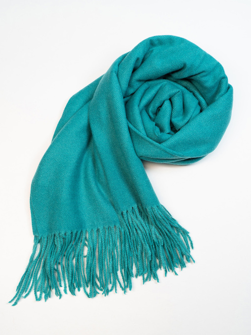 Шарф ISSA Plus Модель SH-48_бирюзовый Фото
