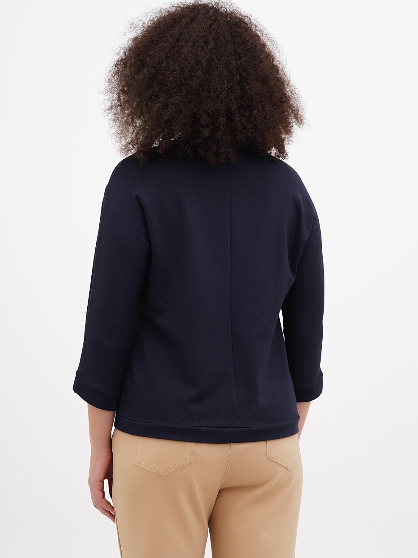 Блуза Sassofono модель A271-SC-3522_синий Фото