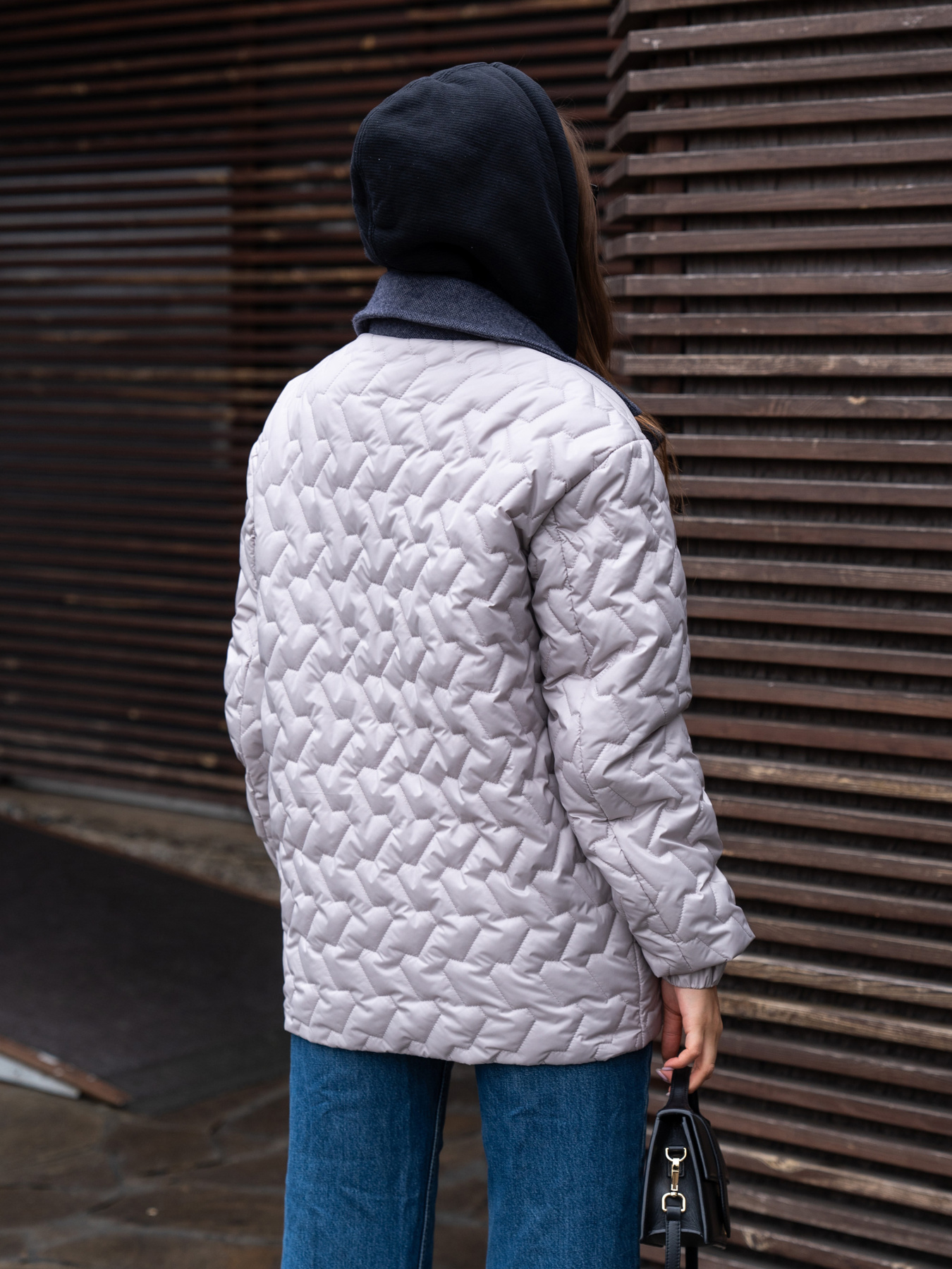 Демисезонная куртка MilaNova модель Куртка К-317 серый Фото