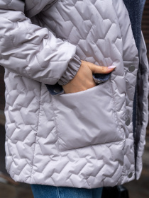 Демисезонная куртка MilaNova модель Куртка К-317 серый Фото