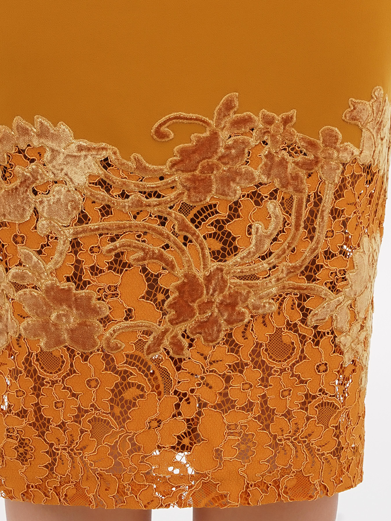 Спідниця міді Sassofono модель A271-SF-2894_бронзовый Фото