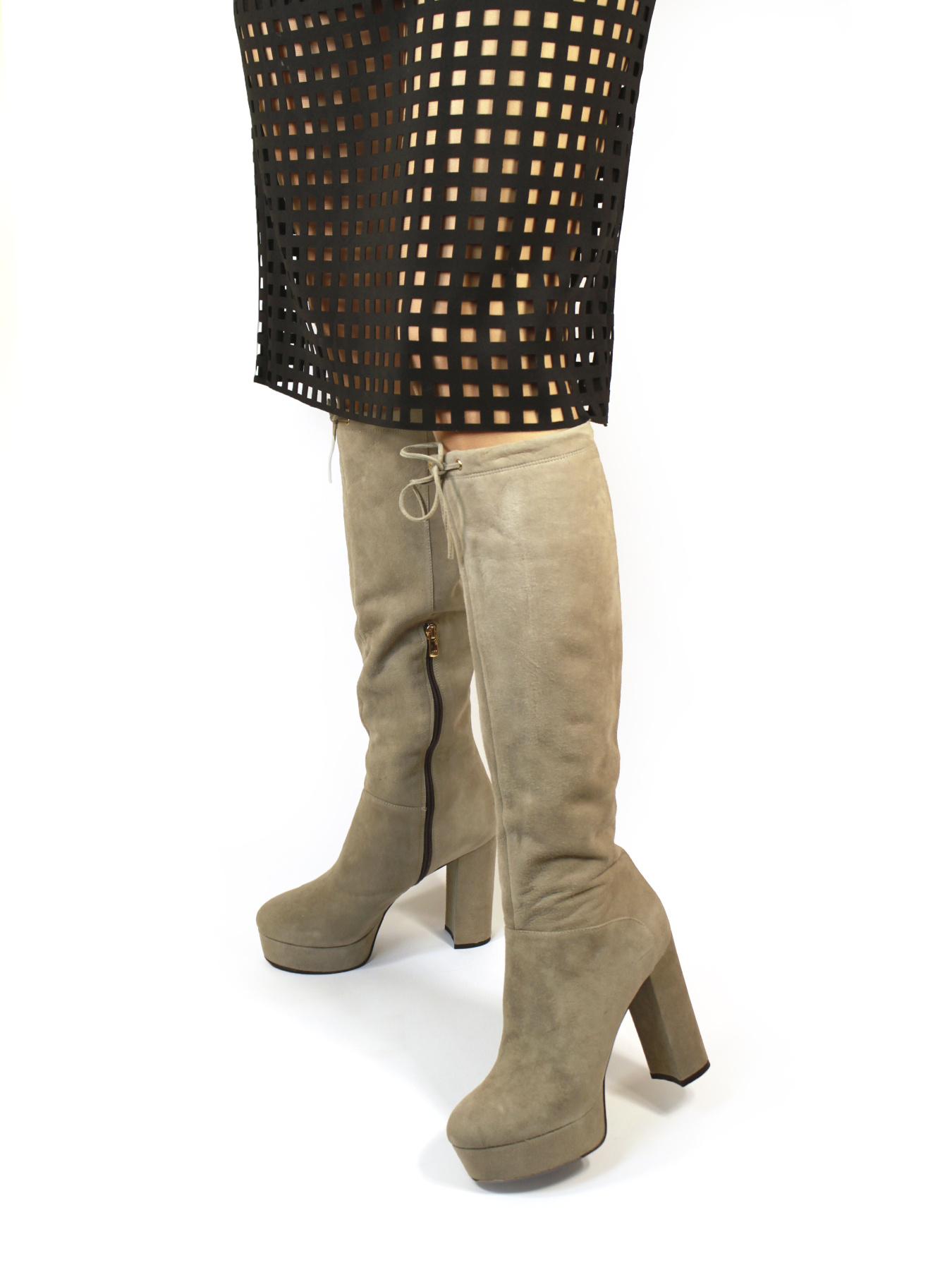 Ботфорты It-girl модель 8151-194-beige Фото