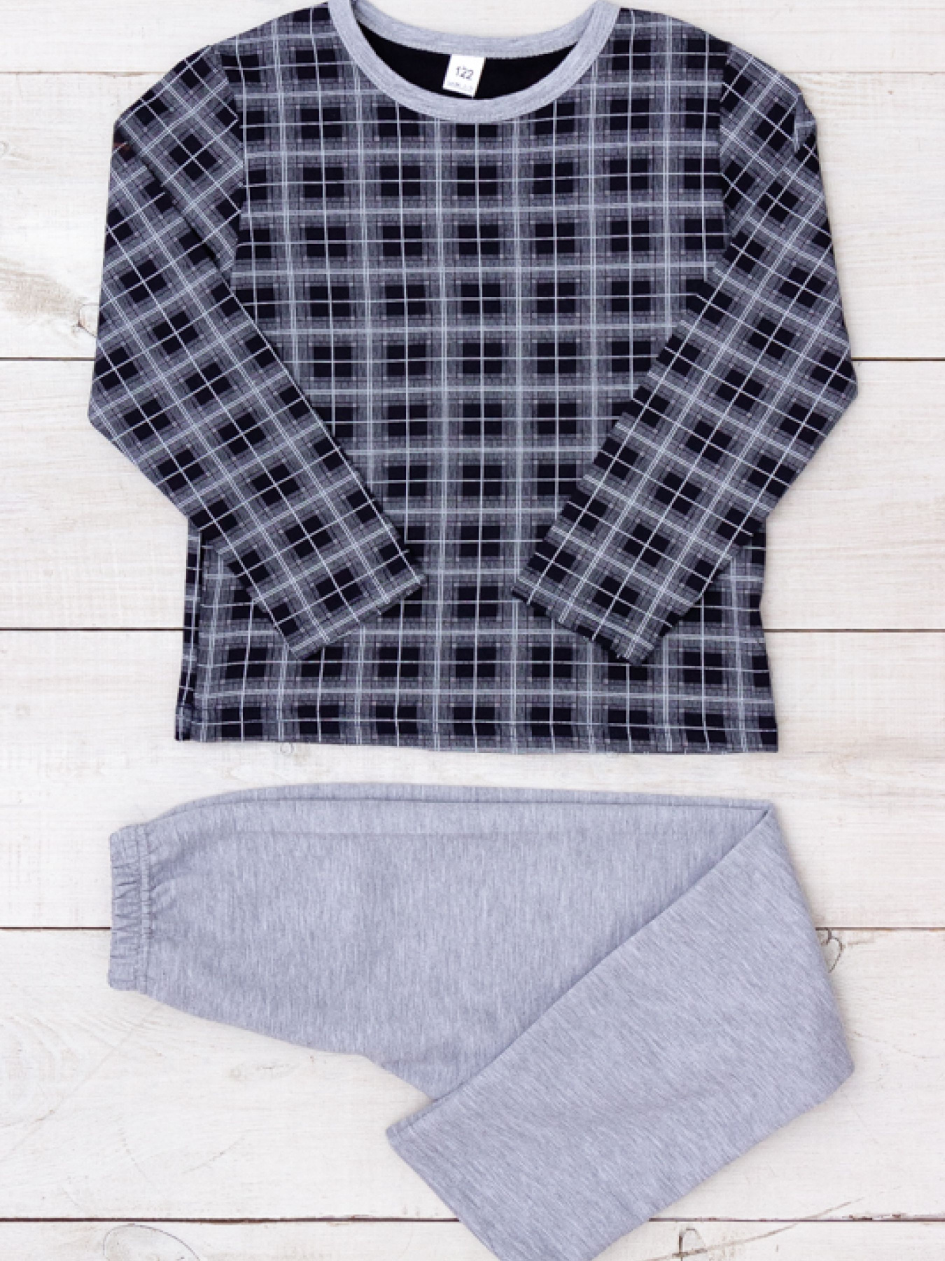 Пижама Носи своє модель 6076-024-4-1-kltinka-chornilxno-sinj Пижама Носи своє модель 6076-024-4-1-kltinka-chornilxno-sinj Фото