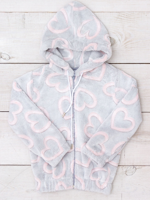 Флисовая кофта Носи своє модель 6071-035-5-serdechka-sakura Фото