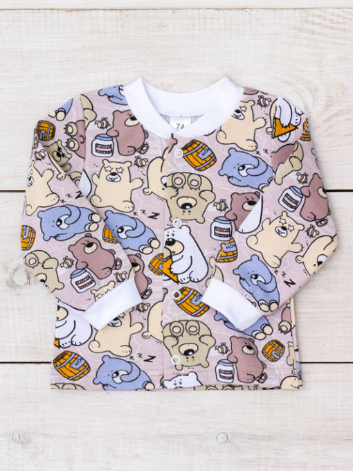 Кофта Носи своє модель 5036-024-5-vedmediki-bezhevo-pudrovij Фото