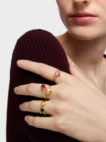 Каблучки TOUS модель 100432701 Каблучки TOUS модель 100432701 Фото