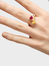 Каблучки TOUS модель 100432701 Каблучки TOUS модель 100432701 Фото