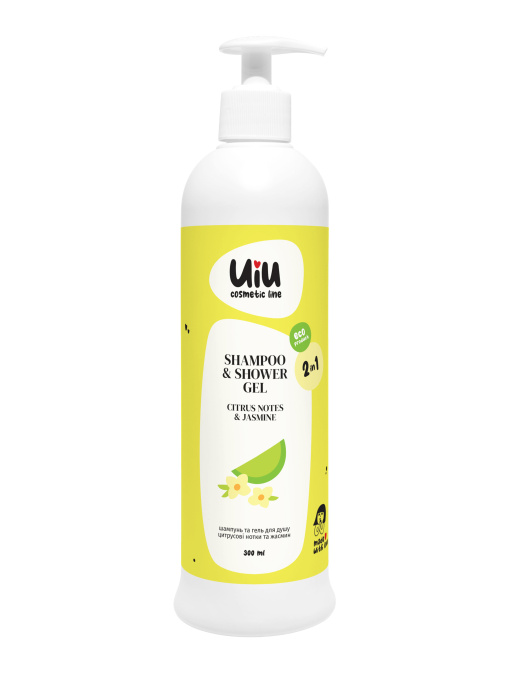 Шампунь та гель для душу 2 в 1 Жасмин & кедр DeLaMark модель 4820152333025 Фото