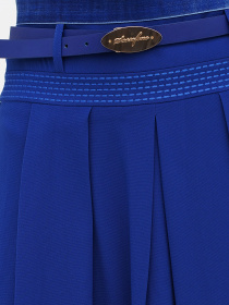 Спідниця міді Sassofono модель A271-SF-2542_электрик Фото