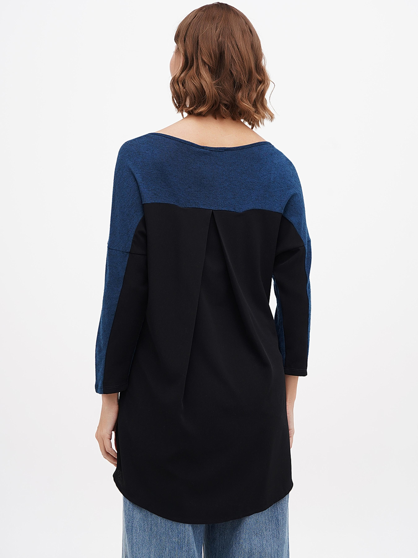 Джемпер Sassofono модель A271-SC-2572_синий Фото