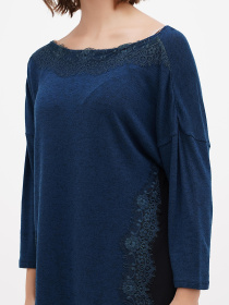 Джемпер Sassofono модель A271-SC-2572_синий Фото