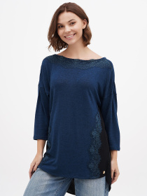 Джемпер Sassofono модель A271-SC-2572_синий Фото