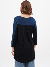 Джемпер Sassofono модель A271-SC-2572_синий Фото