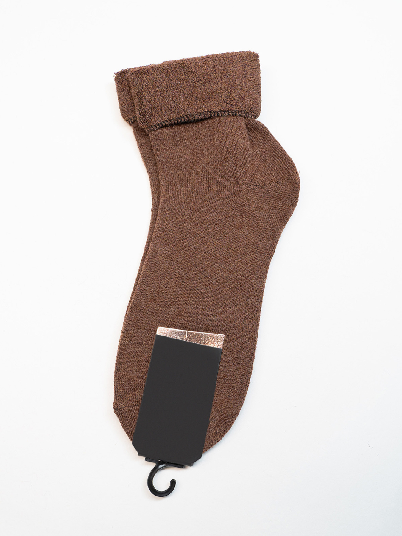 Носки ISSA Plus модель NS-407_коричневый Фото