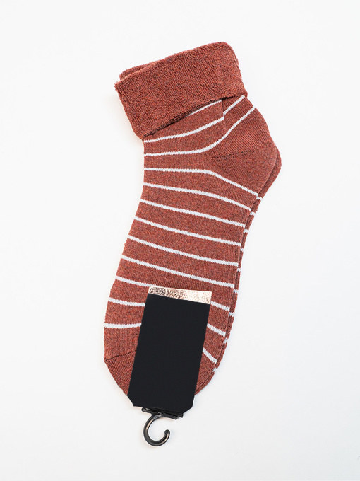 Носки ISSA Plus модель NS-420_терракотовый Фото