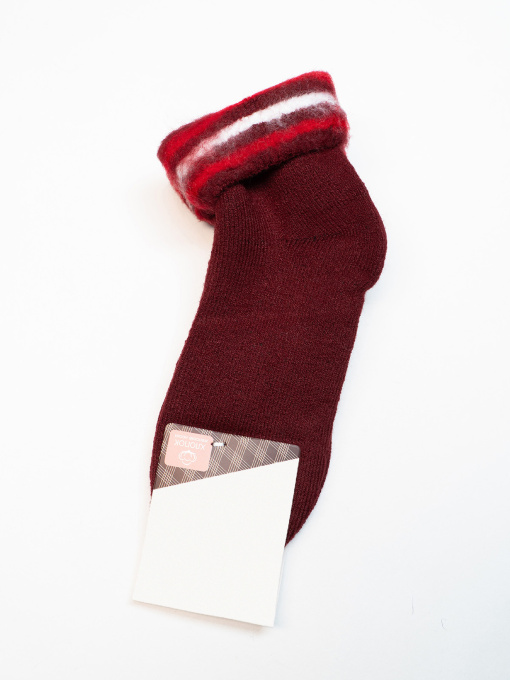 Шкарпетки ISSA Plus модель NS-419_бордовый Фото