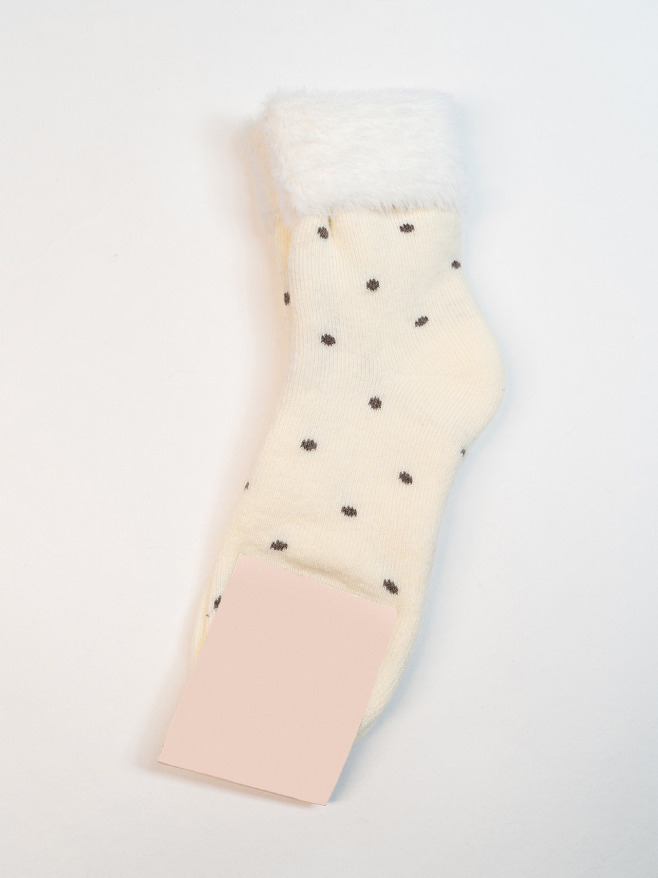 Шкарпетки ISSA Plus модель NS-421_молочный Фото