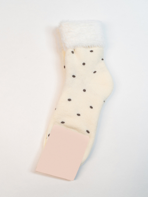 Шкарпетки ISSA Plus модель NS-421_молочный Фото