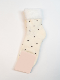 Носки ISSA Plus модель NS-421_молочный Носки ISSA Plus модель NS-421_молочный Фото