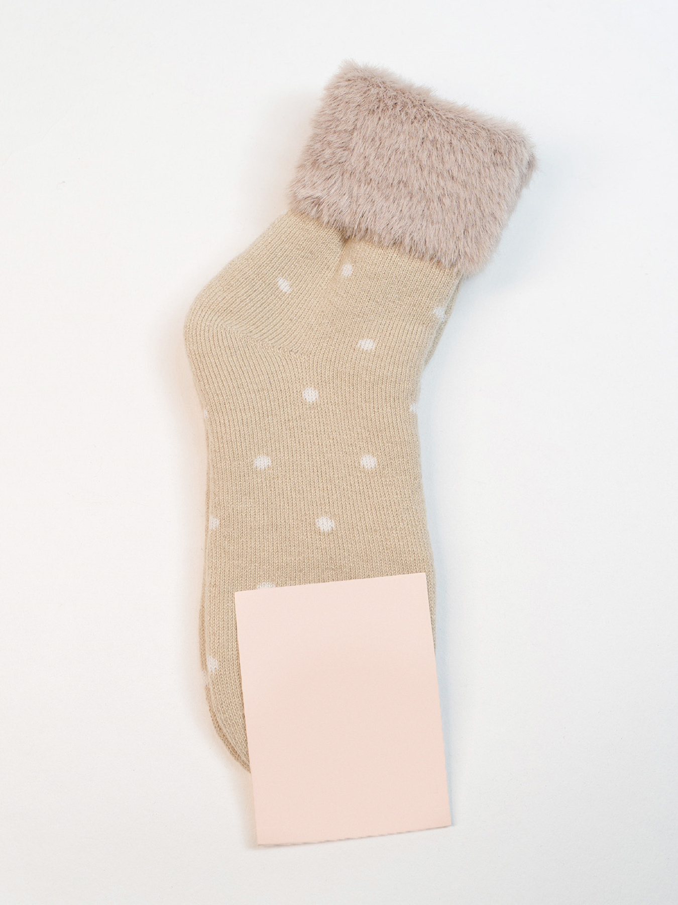 Шкарпетки ISSA Plus модель NS-421_бежевый Фото