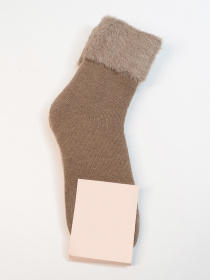 Носки ISSA Plus модель NS-422_бежевый Фото