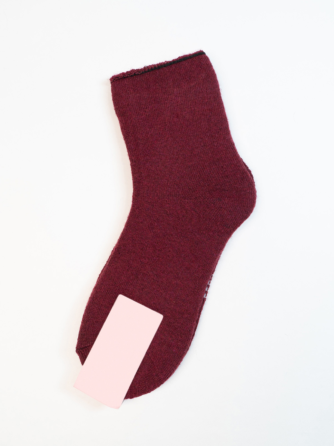 Шкарпетки ISSA Plus модель NS-430_бордовый Фото