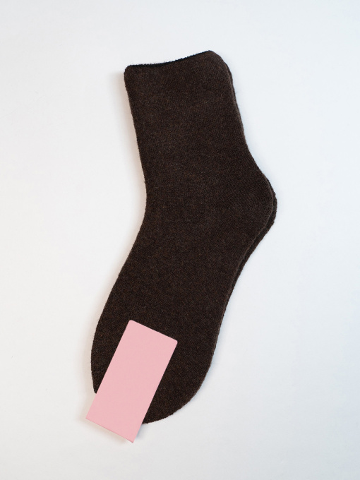 Носки ISSA Plus модель NS-430_коричневый Фото