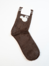 Шкарпетки ISSA Plus модель NS-432_коричневый Фото