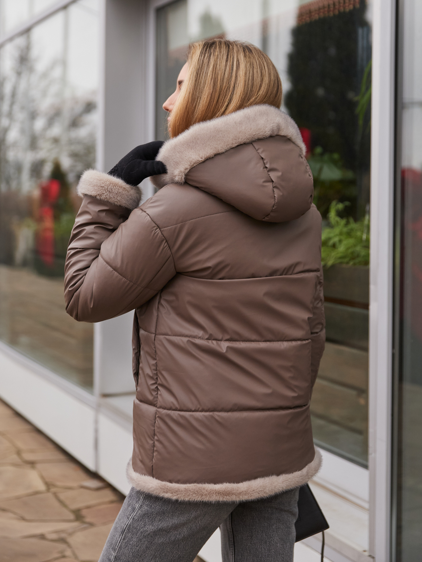 Зимняя куртка MilaNova модель Куртка К-349 капучино Фото