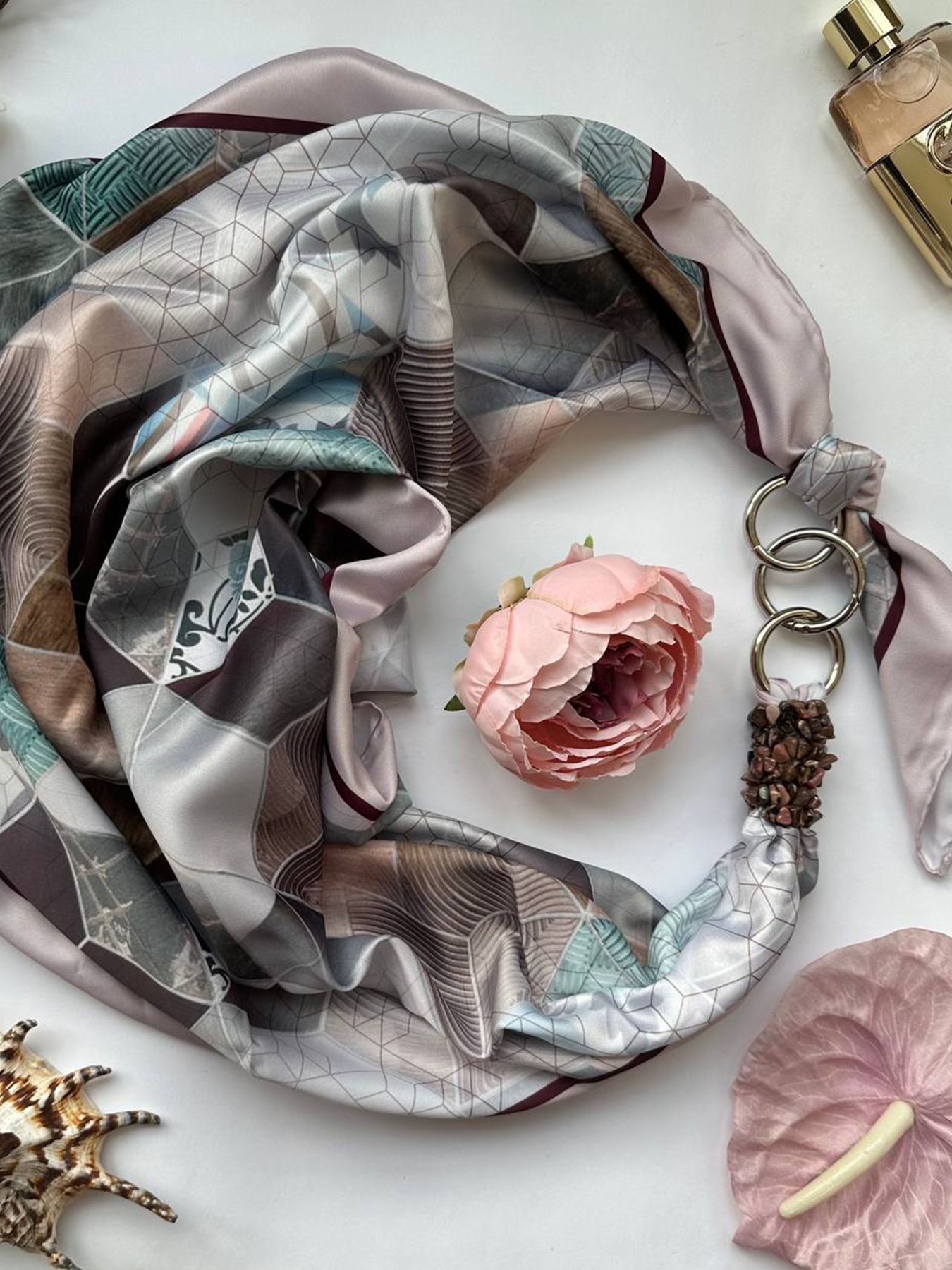 Хустка MyScarf Basic модель 1966143051564 Фото