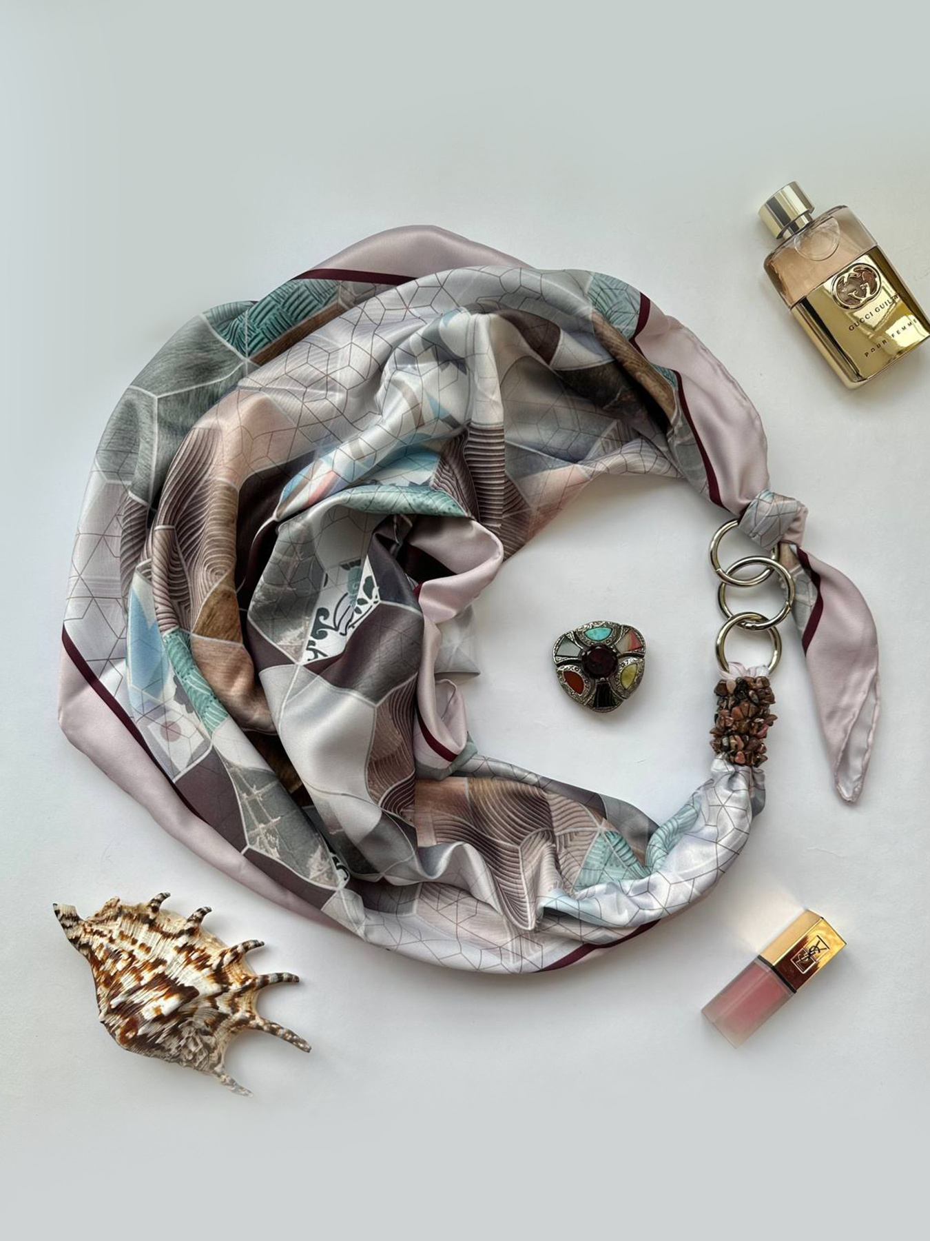 Хустка MyScarf Basic модель 1966143051564 Фото