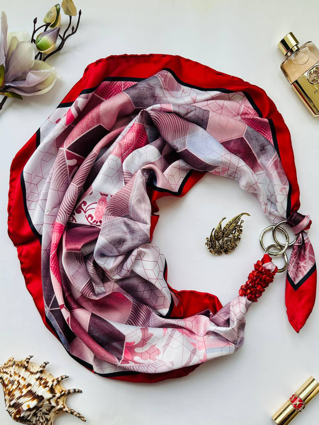 Хустка MyScarf Basic модель 1966143051566 Фото