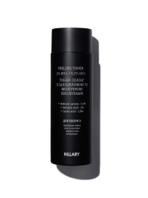 Тонер-пилинг 2% ВНА + 8,2% АНА + Восстанавливающий крем с керамидами и постбиотиками Hillary модель K2-11-827 Фото
